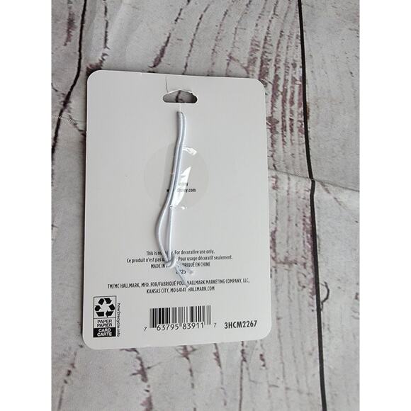 MINNIE MOUSE HALLMARK METAL CHRISTMAS TREE ORNAMENT New - Picture 3 of 4